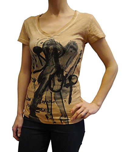 T-Shirt Pin-Up, braun