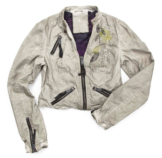 Proud Damenjacke Bikerjacke Arizona beige