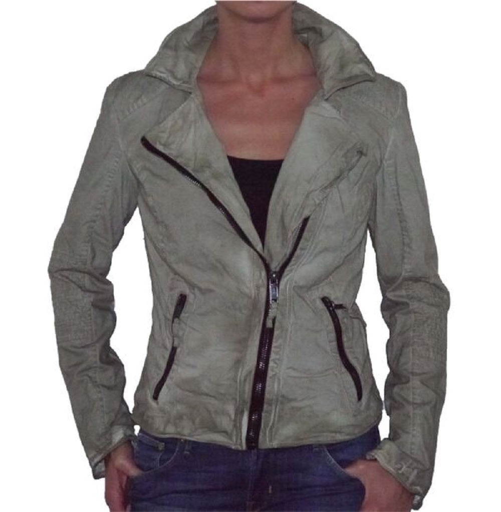 Proud Damenjacke Bikerjacke Japura beige