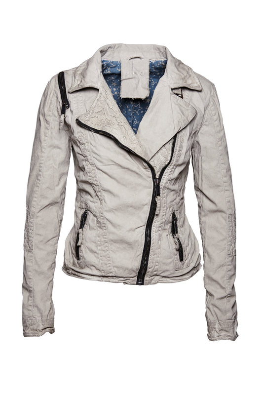 Proud Damenjacke Bikerjacke Ruki beige