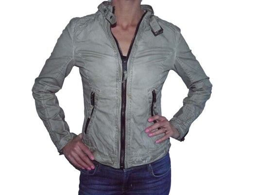 Proud Damenjacke Bikerjacke Shebelli beige